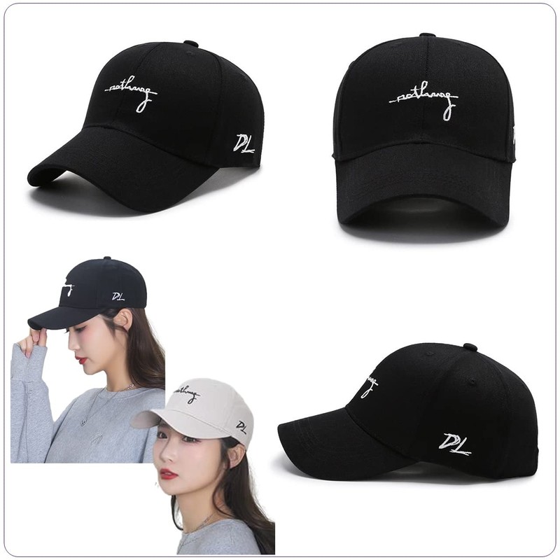 G-tiamo DL Women's Hat, English, One Point, Embroidery, Adjuster, Size