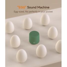 Dreamegg Travel White Noise Machine - Portable Sound Machine for Baby Adults, Travel Sound Machine for Sleep, 16 Nature Sound, Timer, White Noise Machine for Sleeping Gift, Pine