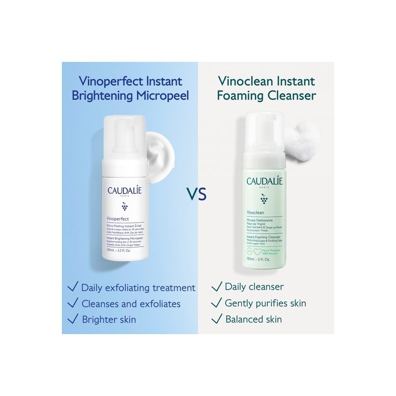 Caudalie Vinoperfect Brightening Daily AHA Micropeel 93.6g / 꼬달리 비노퍼펙트