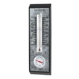 LaCrosse 204-1526 10 Inch Bi-Metal Thermometer and Hygrometer