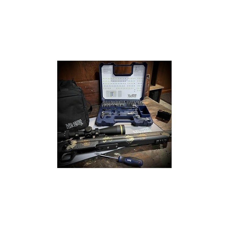 MidwayUSA 123 Piece Gunsmith Screwdriver Set