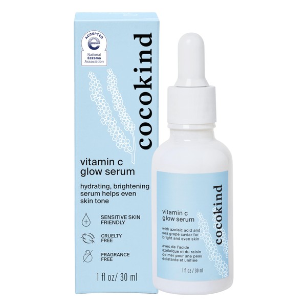 Cocokind Vitamin C Glow Serum with Azelaic Acid and Sea