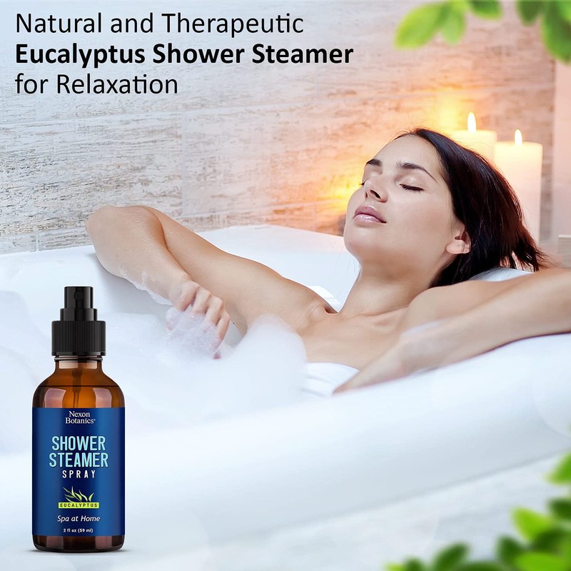 Eucalyptus Shower Steamer Spray 2 fl oz - Shower Aromatherapy