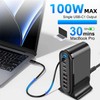 USB C Charger, 320 W Fast Charger, 9 Port Charging