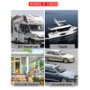 XmuxHai RV Rain Gutter Silicone Rubber J-Shape,Weather Stripping with Self-Adhesive,Roof