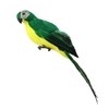 TEAMWILL 6PACK 10inch 25cm Lifelike Artificial Birds Feathered Fake Shoulder