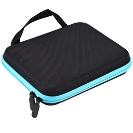 Jerliflyer Essential Oil Storage Bag, 63 Slots Portable Aromatherapy Essential Oil Storage Bag Case Collision Proof No Leakage Essential Oil Organizer for Travel (Blue)