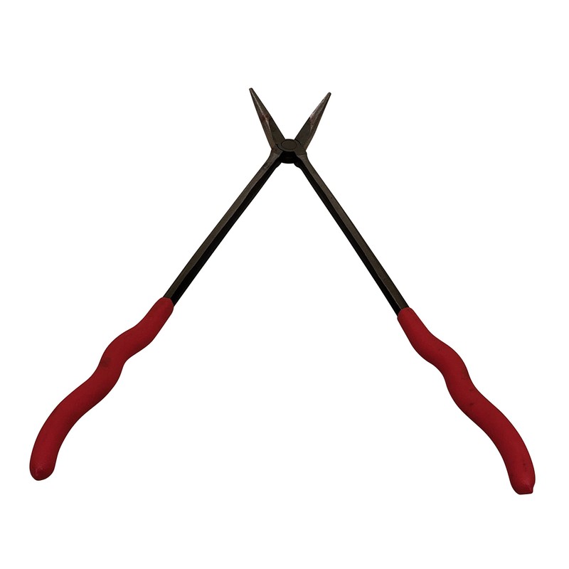 2-Pack 16" Extra Long Needle Nose Pliers (Straight and 90