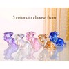 DOJOZ Crystal Mouse Cute Pet Animal Zodiac Home Decoration Present