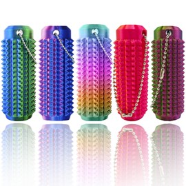 5Pcs Little Ouchies Toys Set, Portable Vibrant Colors Tool, 3D Printed Fidget Keychain Suitable for Daily Relaxation of Emotions and Concentration of Attention