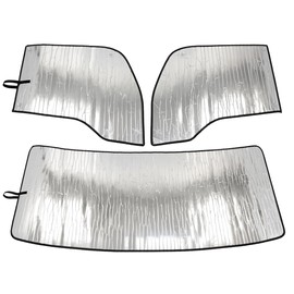 Custom Windshield Privacy Sunshade & Side Sunshades for Kenworth T680, T880, W990 First Generation 2012-2021