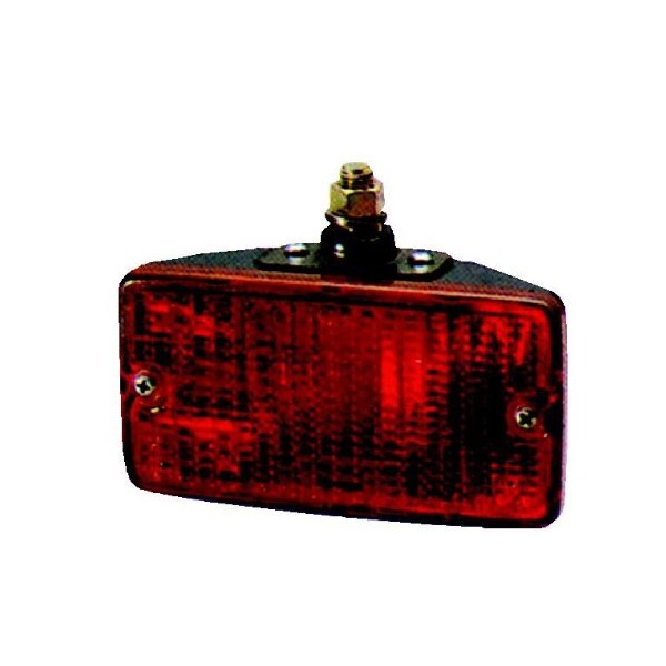 KOITO RFL-12 REARFOG LAMP Lamp, Single Item, 12V (Red Lens), Model Number:
