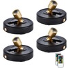 HOFUY 4-Pack Battery Powered LED Spotlight, Wireless Picture Lights, Uplighting