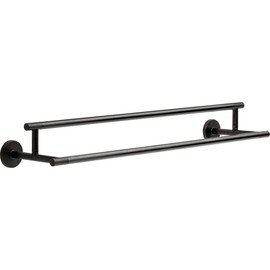 DELTA FAUCET 75925-RB Trinsic 24 in. Double Wall Mount Towel Bar Bath Hardware Accessory in Venetian Bronze