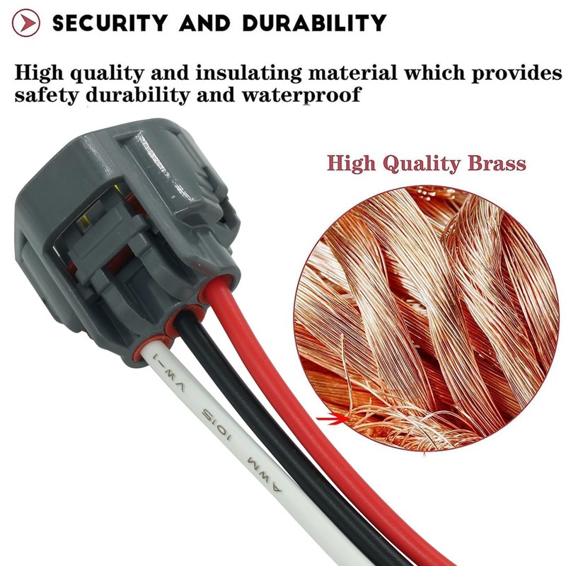 Micarun 3 Wires Camshaft Position Sensor Distributor Ignition Pickup Connector