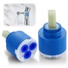 Pack of 2 Cartridge Tap for Blanco Cartridge 35 mm,