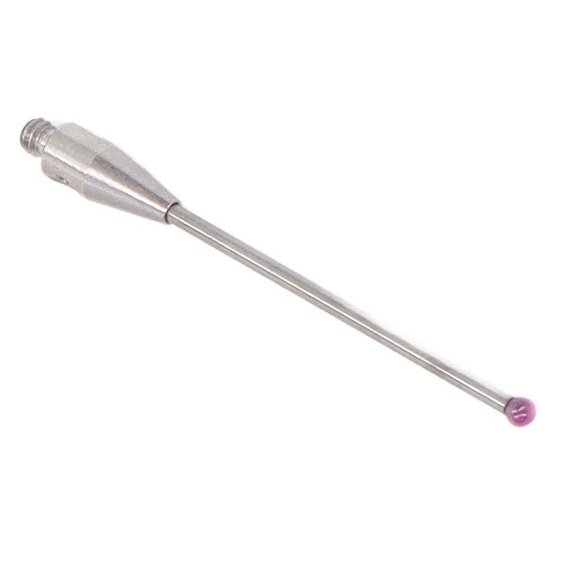 CMM Touch Probe Stylus Red Wear Resistant Ball Tungsten Carbide