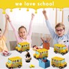 PerKoop 24 Pieces School Bus Party Treat Boxes Back to