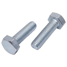 (Pack of 10) DIN 933 Steel Hex Bolts M10 x 35 mm Hex Bolts Full Thread Hex Bolts (10, M10 x 35 mm)