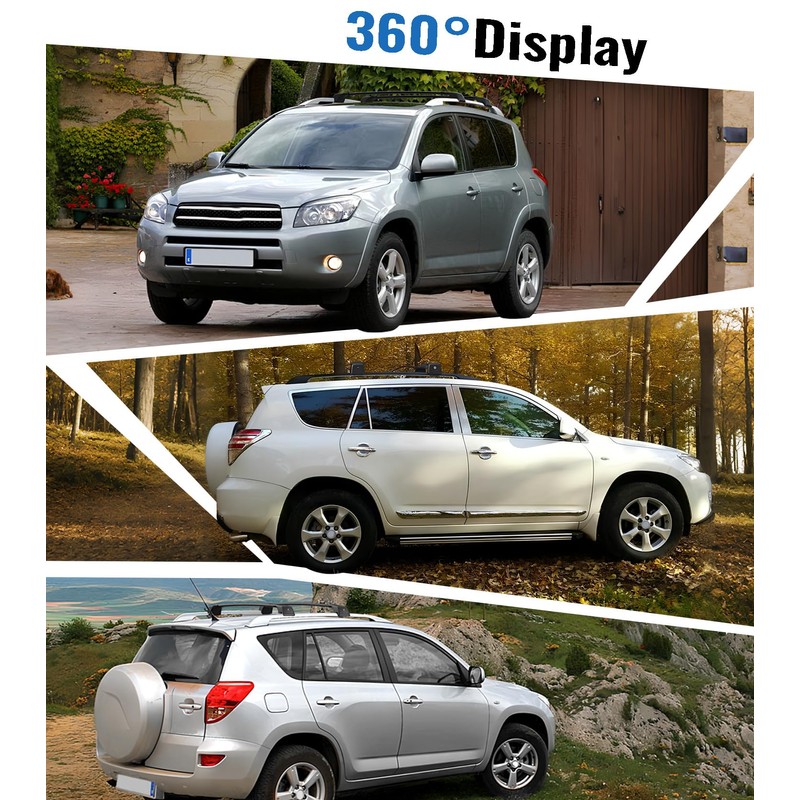 SNIXWOO Fits 2009-2012 Toyota RAV4, Upgrade 260 LBS Lockable Roof