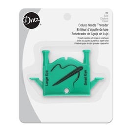 Dritz 256 Deluxe Needle Threader , Green