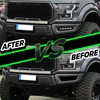 HECASA LED Fog Light Compatible with 2017-2020 Ford F-150 Raptor