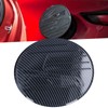 Fuel Tank Cover Trim Gas Cap Lid Carbon Fiber Style