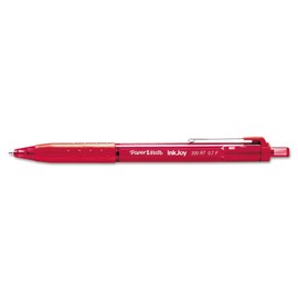 Paper Mate InkJoy 300RT Retractable Ballpoint Pen, Fine Point, 12-Pack, Red (1887954) by Sanford