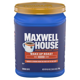 Maxwell House Wake Up Roast Ground Coffee, 40.4 oz Canister