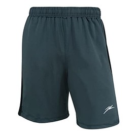 Atletica Basics, Short Deportivo Back To Hombre, Gris (Grey), M