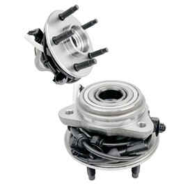 Aspligo 515052 Pair Front Wheel Bearing Hub Assembly 5 Lug Fit for Mountaineer 97-01, Ranger 03-09, Explorer Sport Trac 01-05, Explorer 95-01, B4000, Explorer Sport,4WD ONLY, w/ABS, 2 Pack