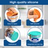 2Pack Silicone Powder Cleanser Lids for Bar Keepers Friend,Comet,Ajax Powder
