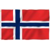 Anley Fly Breeze 3x5 Foot Norway Flag - Vivid Color