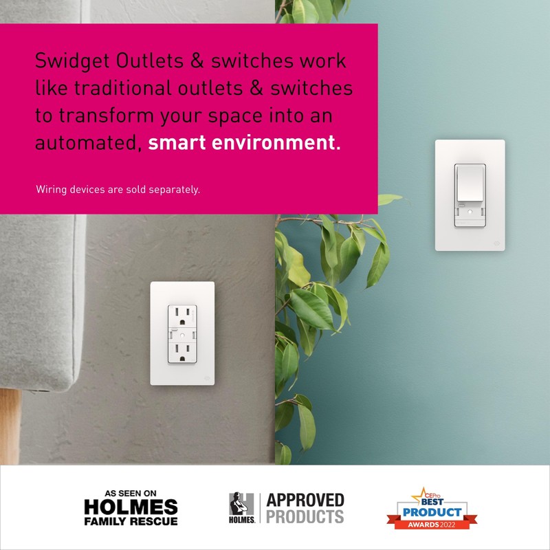 Swidget Wi-Fi Control + Power Out Light Insert - Control