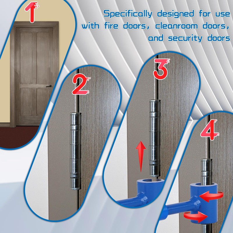 FANOVO Upgraded Door Hinge Gap Adjustment Wrench Tool Set,14-25 MM