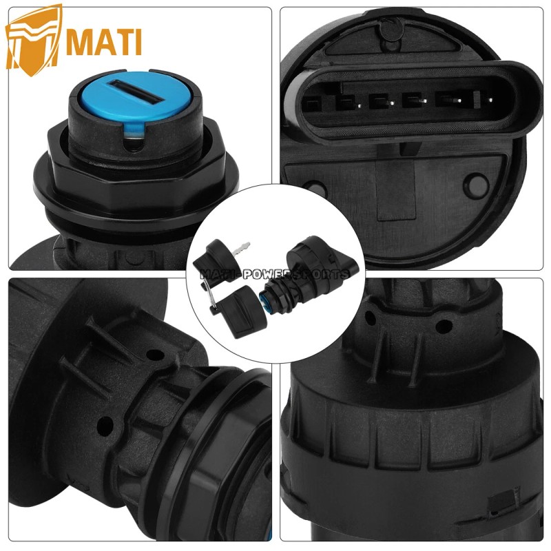 M MATI Ignition Key Switch 4 Position Sealed for Polaris