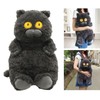 Cat Plush Toy Cute Soft Skin Friendly Fluffy Staring Short