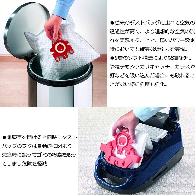 Ligefoy Vacuum Bags for Miele Vacuum Cleaner Dust Bags Replacement