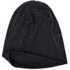 Hatstar Women’s Beanie Hat with Elegant Appliqué Rhinestone Studs, Girls’