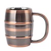 Stainless Steel Beer Mug Double Layer Insulation Multipurpose Safe Ergonomic