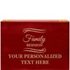Crown Awards Family Reunion Rosewood Humidor Gift, Customize with Your