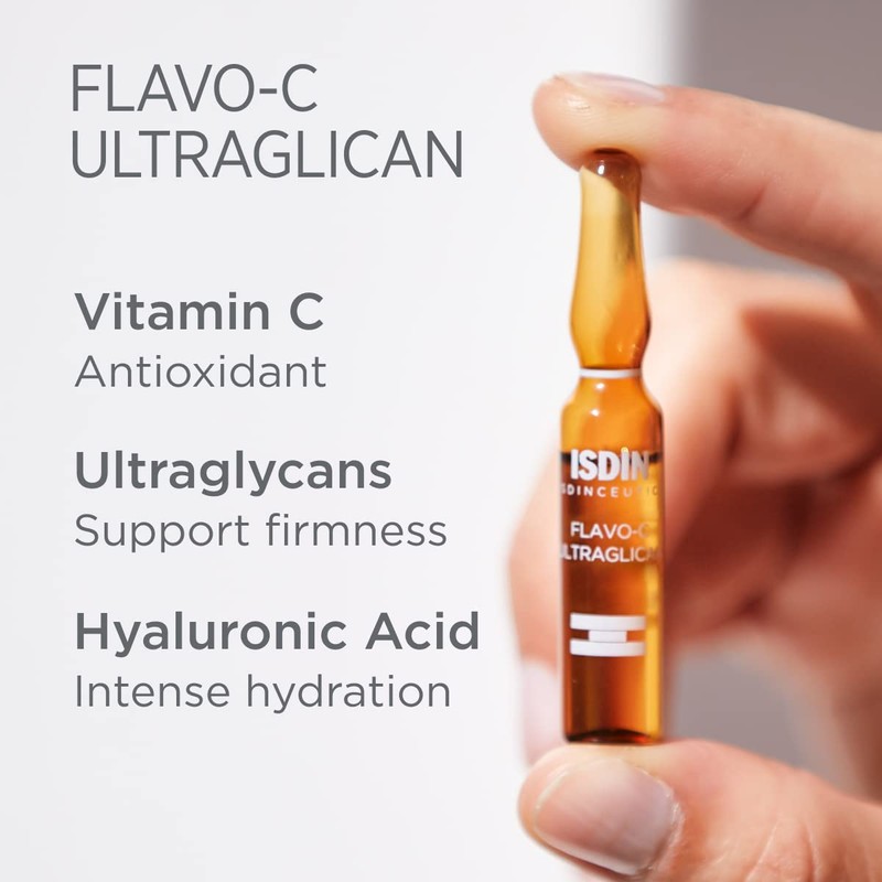 ISDIN Isdinceutics Flavo-C Ultraglican Antioxidant Day Serum (30 ampoules)