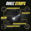 Titan Armour® Single Ankle Straps for Cable Machines | Gym