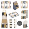 Premier Housewares Cirque Placemats - Set of 4, Grey, H2