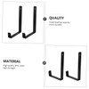 Levemolo 1 Pair Flowerpot Racks Wall Planter Hooks for Use