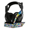 MightySkins Carbon Fiber Skin Compatible with Astro A50 Wireless Headphones