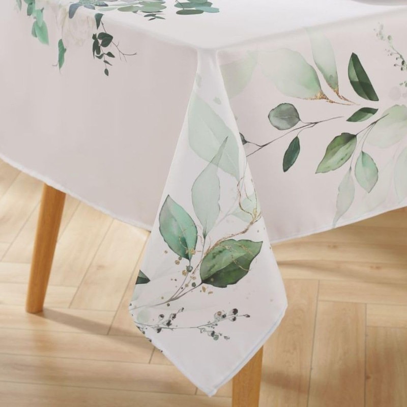 Mantel de verano para exteriores con agujero para paraguas y