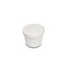 DHG PROFESSIONAL 250 Sets White Paper Food Containers With Vented