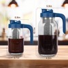 Cold Brew Coffee Maker Pitcher,32 Oz Glass Mason Jar Pitcher