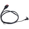 Power Cable Shortwave Radio Portable ABS DC Head Cord Accessory